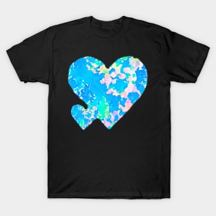 Double heart print T-Shirt